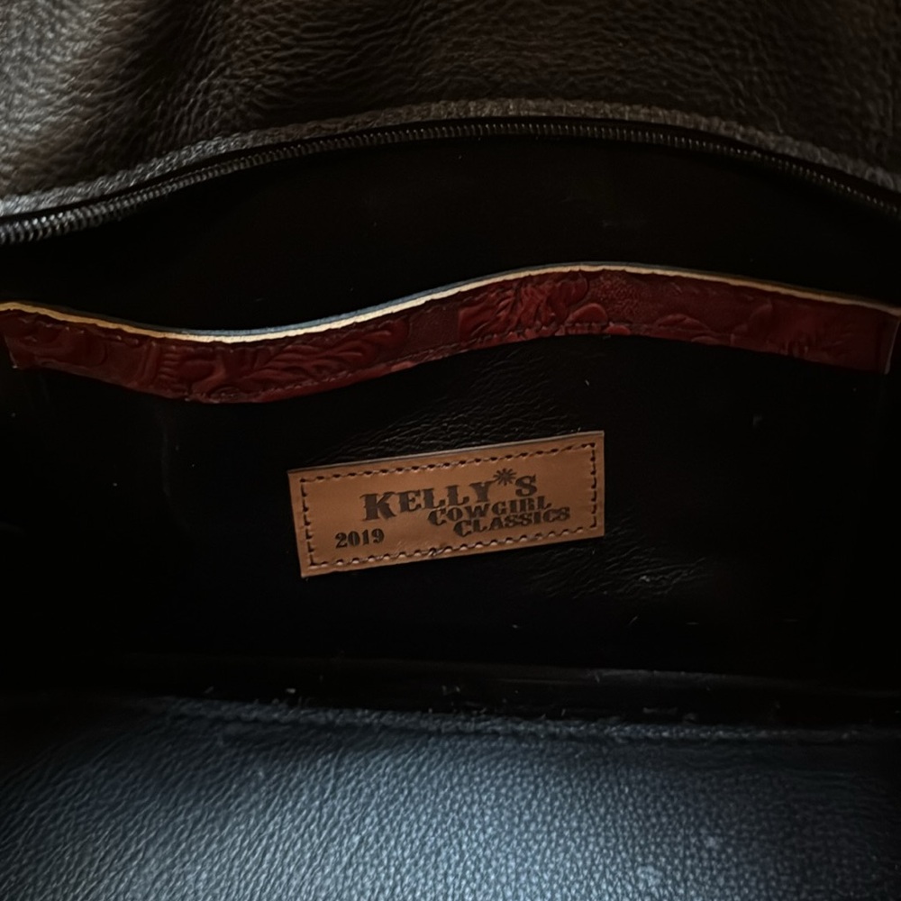 Bronc Cowhide Crossbody View 5